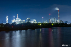 網干 工場夜景 2