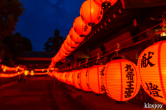 萱野神社 献灯祭 5