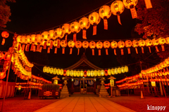 萱野神社 献灯祭 2
