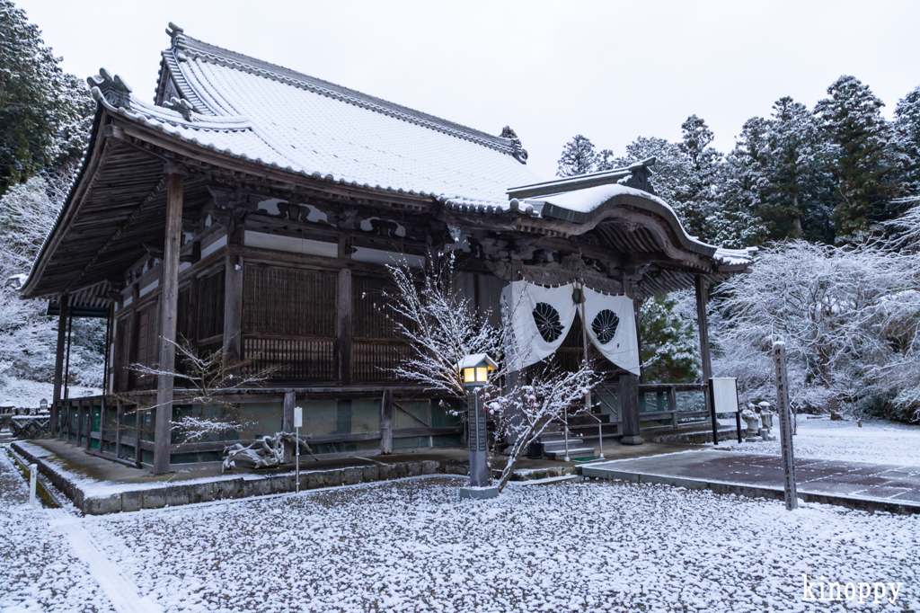 高山寺 雪景色 4