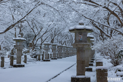 高山寺 雪景色 2
