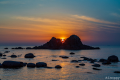 桜井二見ヶ浦 夕景 2