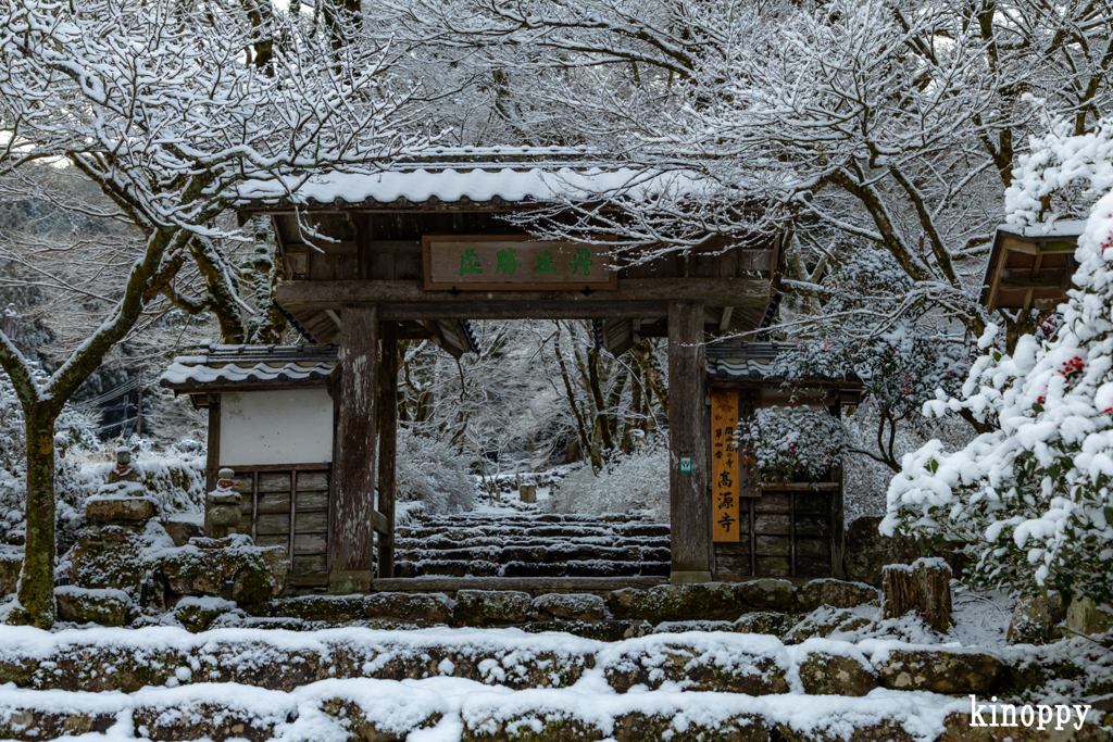 高源寺 冬景色 4