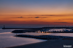 江井島海岸 夕景 3