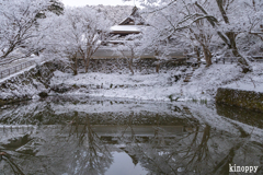 円通寺 雪景色 2
