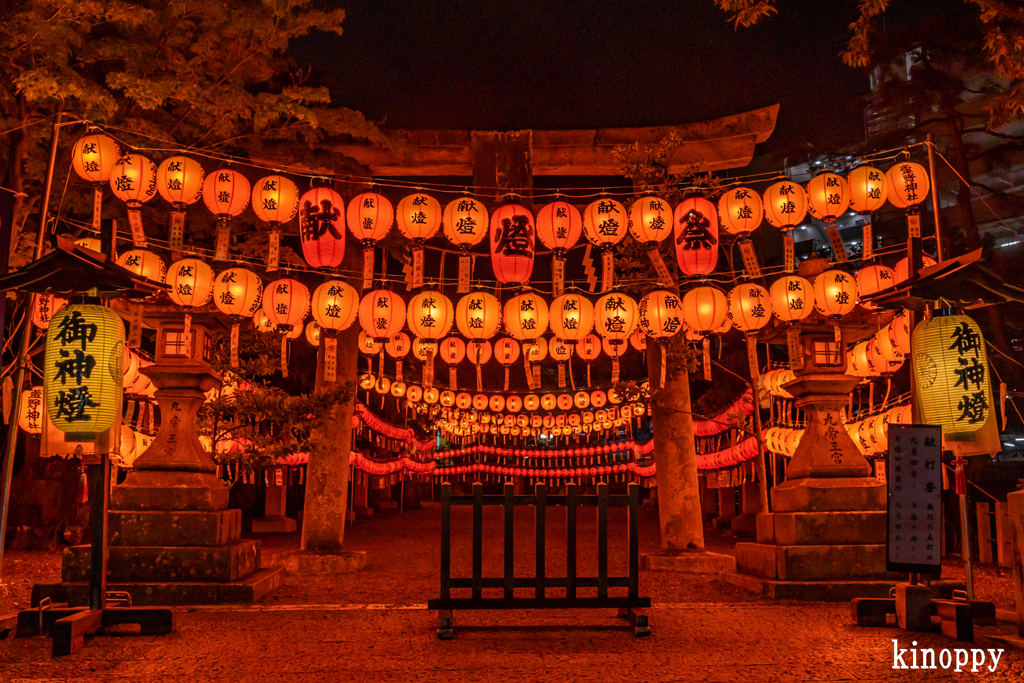 萱野神社 献灯祭