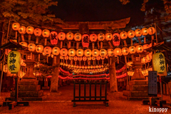 萱野神社 献灯祭