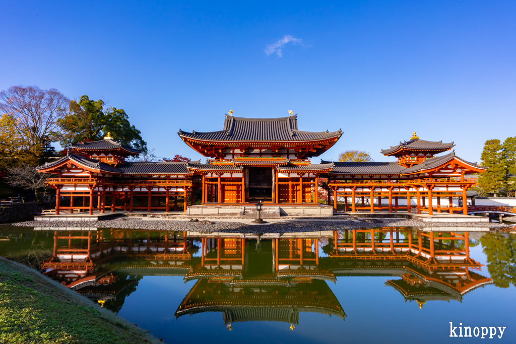平等院 秋景色 4