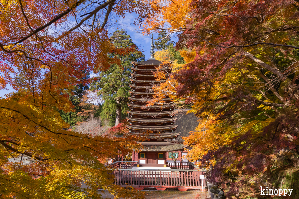 談山神社 紅葉