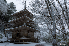 高源寺 雪景色 2