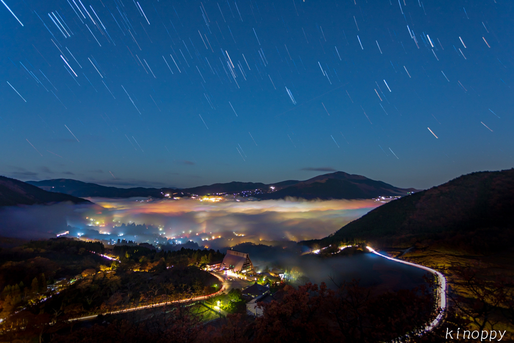 湯布院 雲海