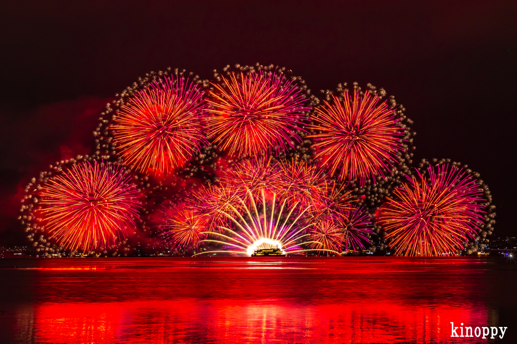 びわ湖大津・ナイトクルーズ花火 2