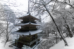 高源寺 雪景色