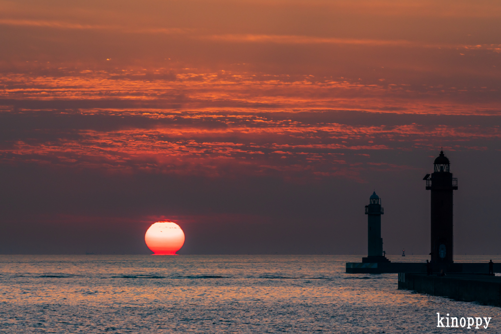 中島埠頭 夕景 2