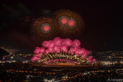 やつしろ全国花火競技大会