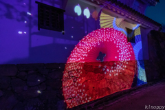 姫路城 和傘幻想 華灯り 8