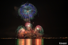 宮津燈籠流し花火大会 2