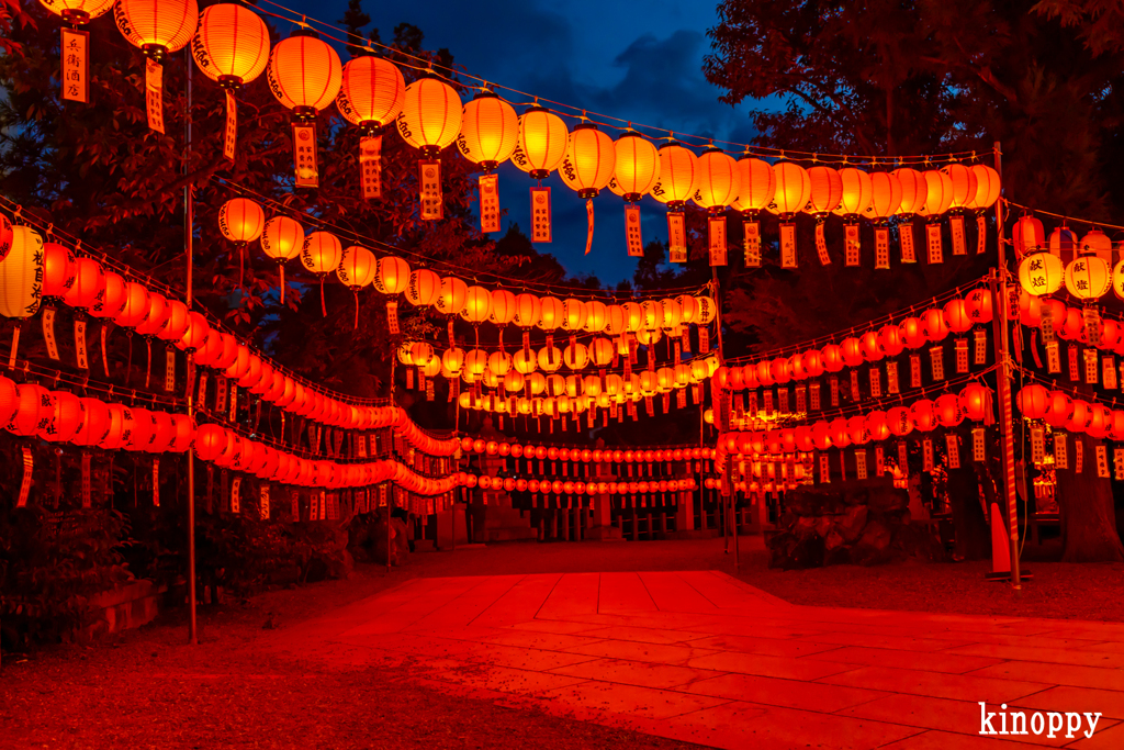 萱野神社 献灯祭 2