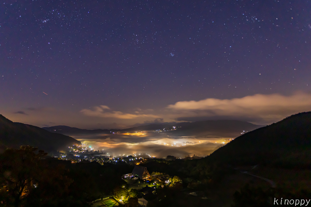 湯布院 雲海