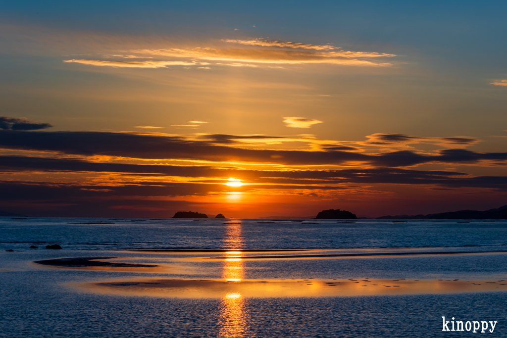 播磨灘 夕景 2
