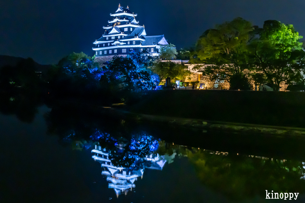 岡山城 夏の烏城灯源郷 3