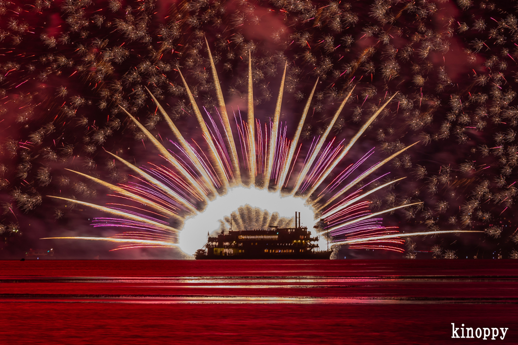 びわ湖大津・ナイトクルーズ花火 10