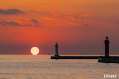 中島埠頭 夕景 2