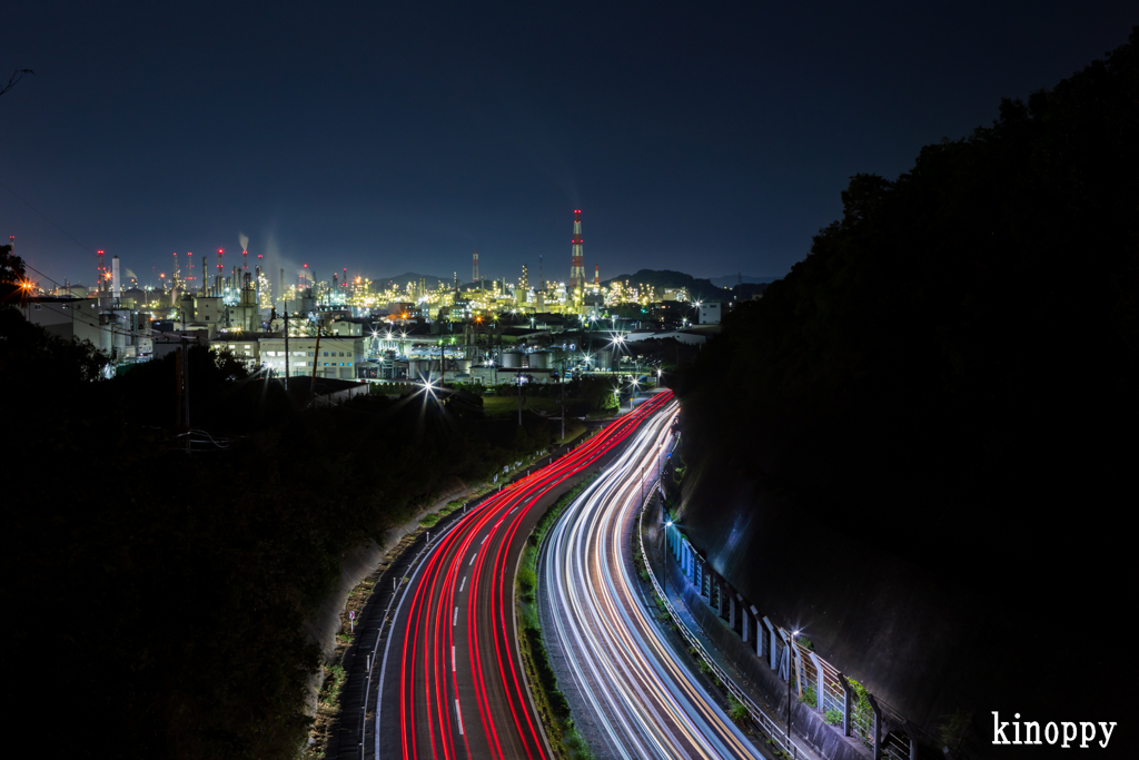 水島工場夜景 3