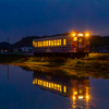 北条鉄道 夕景 6