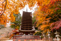 談山神社 紅葉