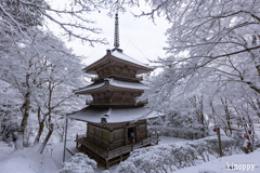 高源寺 雪景色