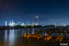 網干 工場夜景 3