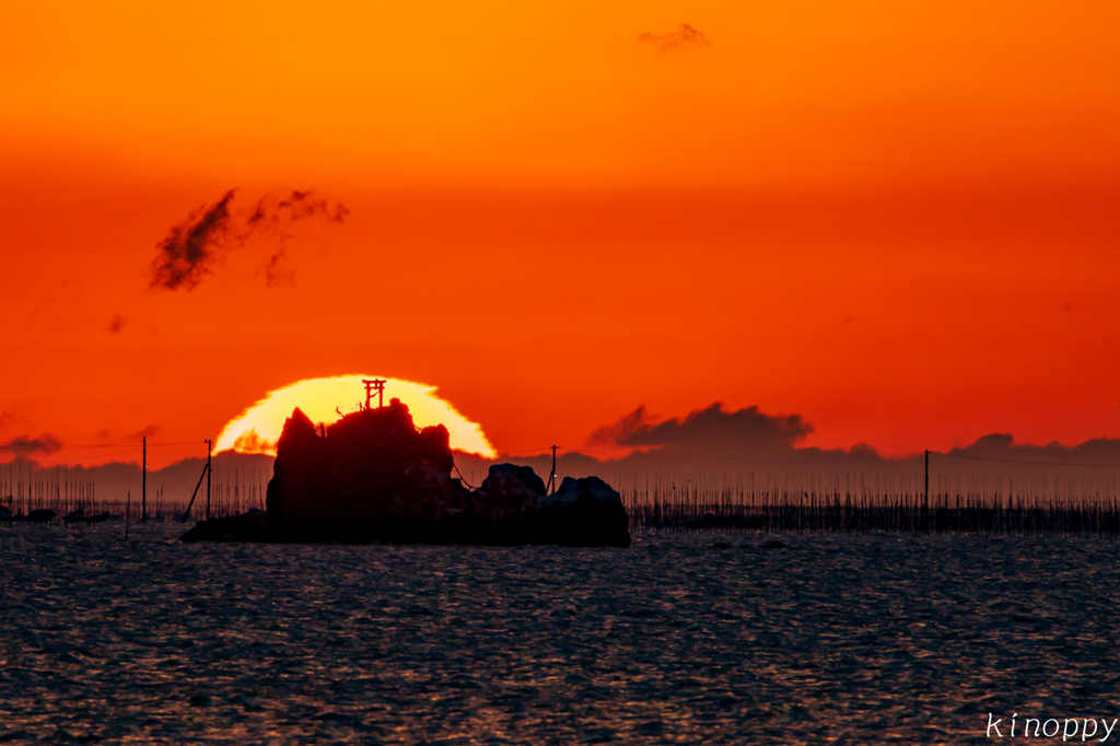 風流島 夕景 4