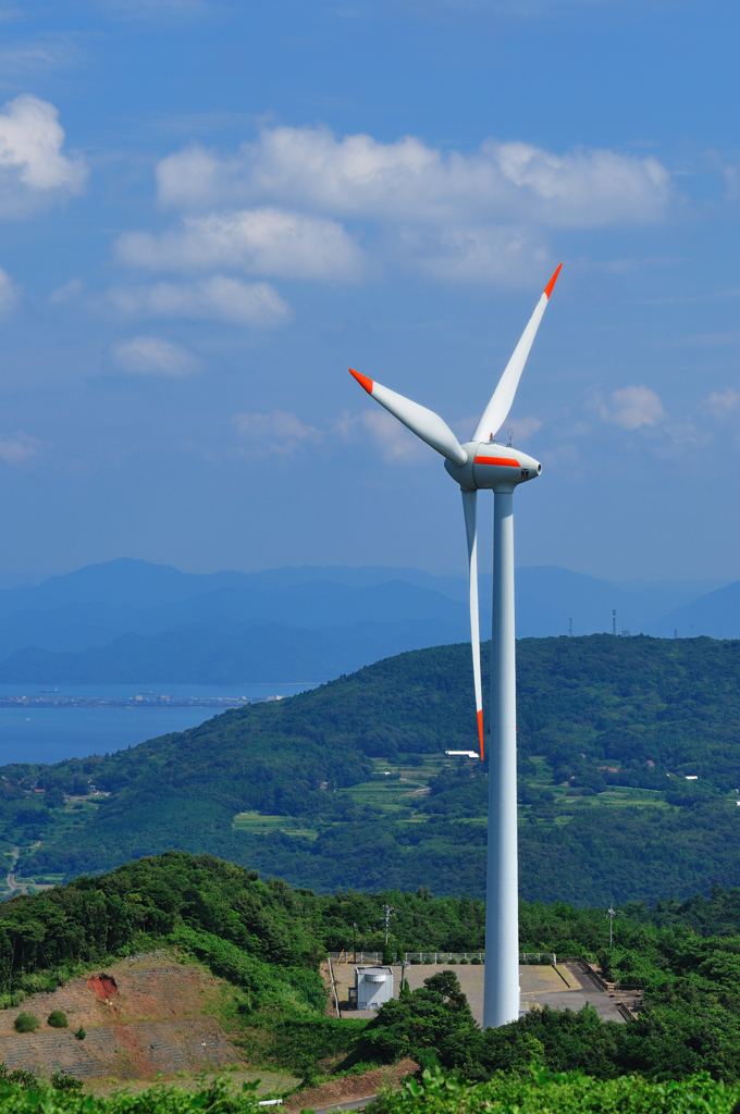 千畳敷・風力発電＿７