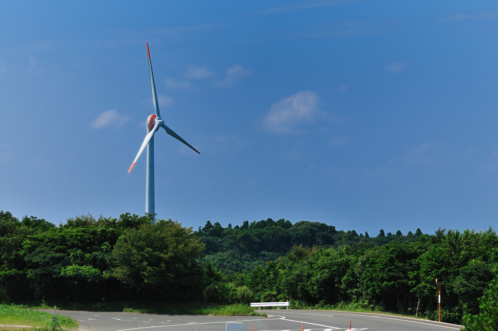 千畳敷・風力発電＿６