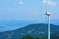 千畳敷・風力発電＿４