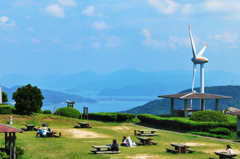 千畳敷・風力発電＿３