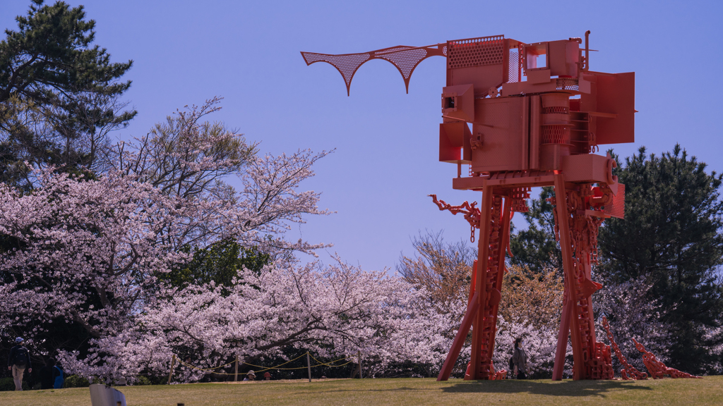 ときわ公園の春・９