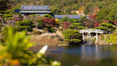 防府毛利氏庭園 秋の彩り・１＿５