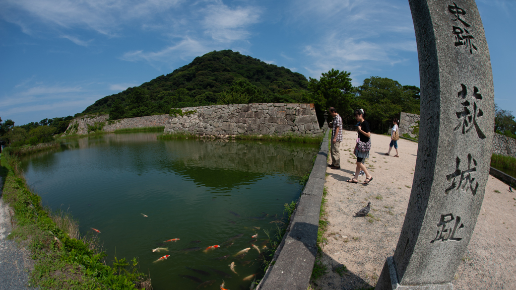 萩城跡（指月公園）＿１