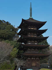 瑠璃光寺・五重塔