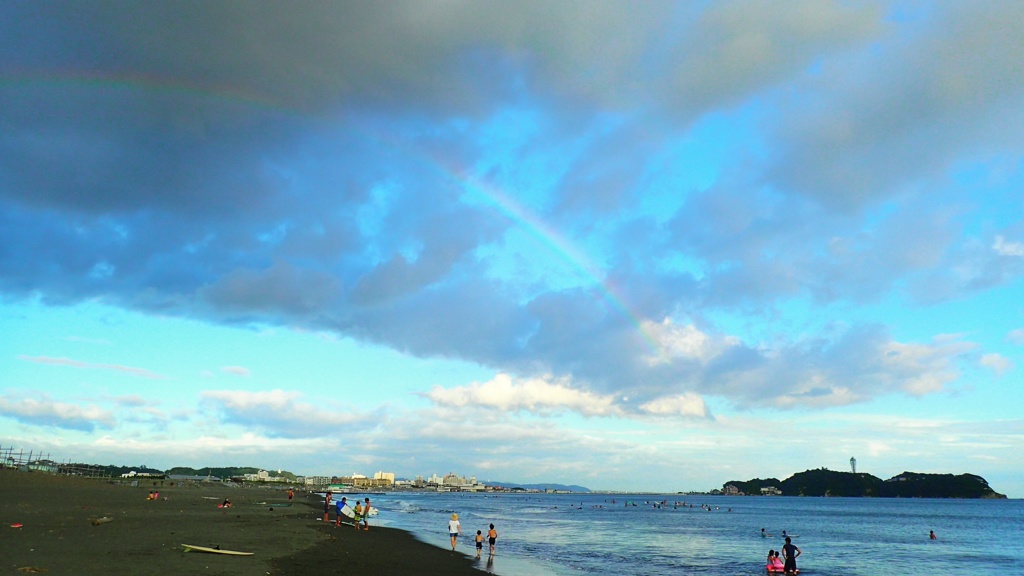 午後の湘南海岸