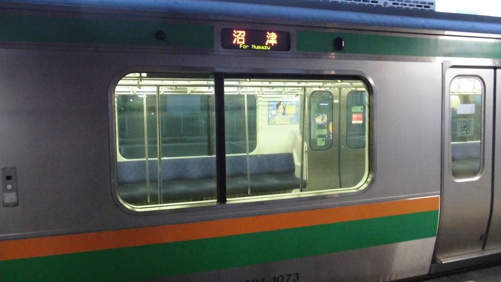 E231系1000番 回送