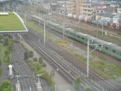 走る埼京線
