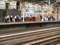 帰宅ラッシュ