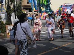 浴衣女子