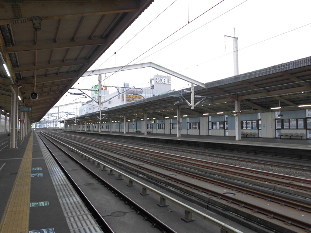 小山駅新幹線ホーム