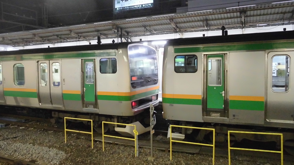 E231系1000番 上野東京ライン 熱海駅 