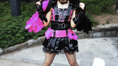 アイドルのようなデビル衣装