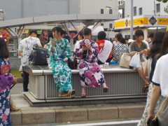 浴衣女子